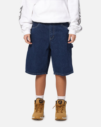 Dickies Relaxed Fit Carpenter Shorts Stone Washed Indigo