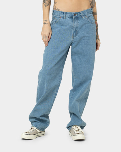 Dickies Relaxed Straight Fit Jeans Light Indigo