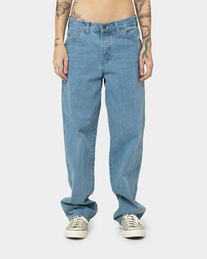 Dickies Relaxed Straight Fit Jeans Light Indigo