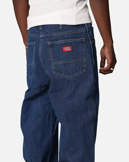 Dickies Relaxed Straight Denim Jeans Stone Washed Indigo
