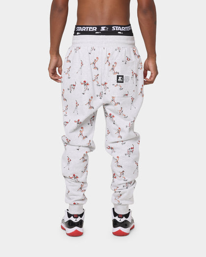 Starter Sports Stars Track Pants Pepper Grey