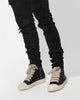 Saint Morta Furious Skinny Jeans Black Wax