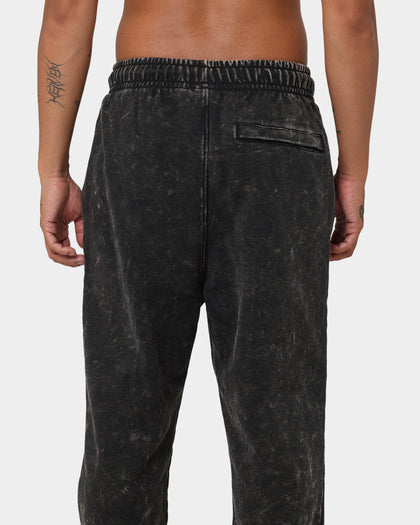 Jordan Essential Statement Washed Fleece Pants Black