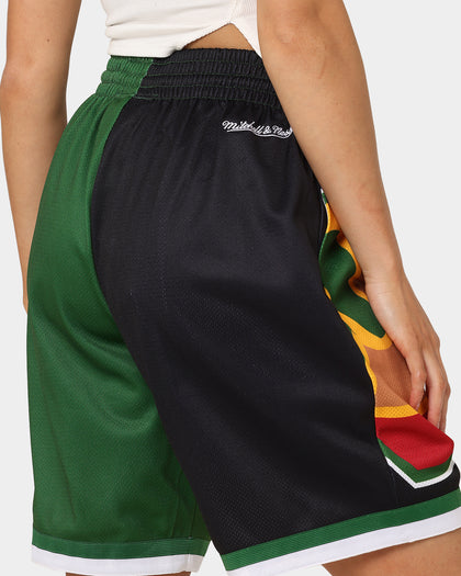 Mitchell & Ness Seattle Supersonics Big Face Shorts 5.0 Black