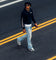 MNML B221 Flare Denim Jeans Blue