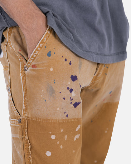 MNML B243 Flare Denim Jeans Brown