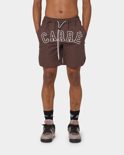 Carré Arc La Plage Shorts Dark Brown