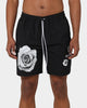 Carré Rose Bunch La Plage Shorts Black