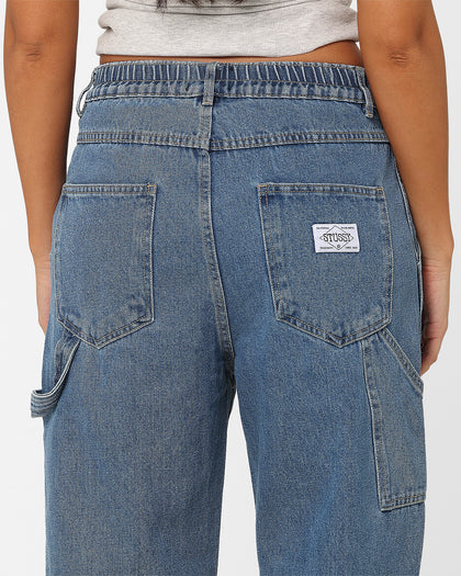 Stussy Women's Nevada Denim Pants Indigo Denim