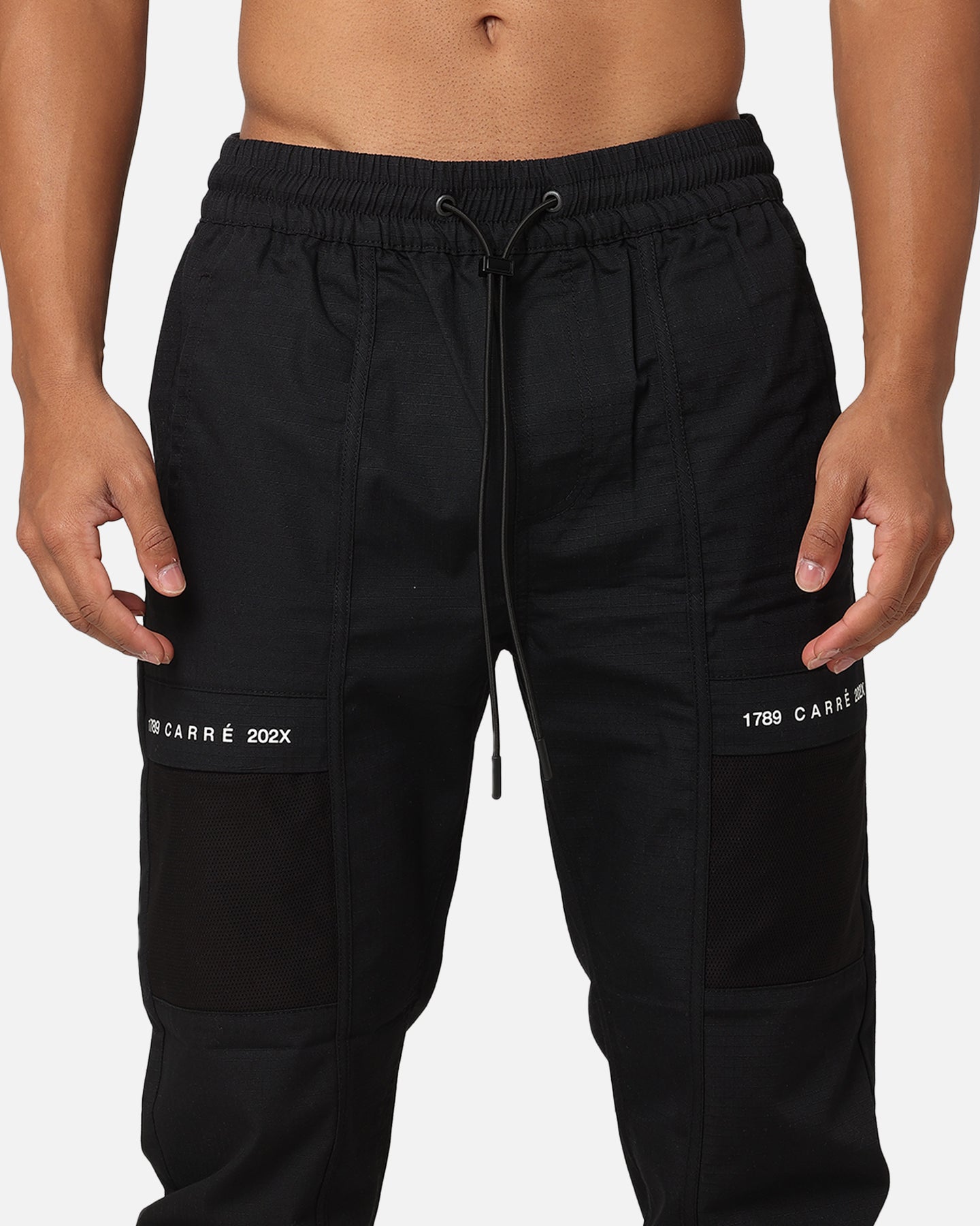 Carré 202X Cargo Jogger Pants Black | Culture Kings NZ