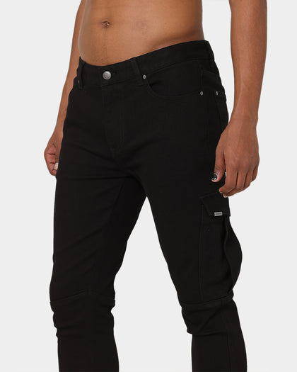 Carré Evolution Cargo Jeans Black