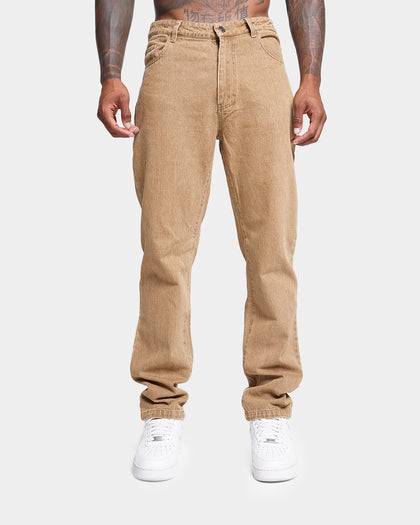 XXIII Gabriel Washed Denim Jeans Washed Brown