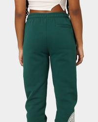 National Collegiate Athletic Association Michigan State University Spartans Women's W Letter Patch Tracksuits Rain Forest