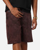 X-Large Bull Denim 91 Shorts Burgundy