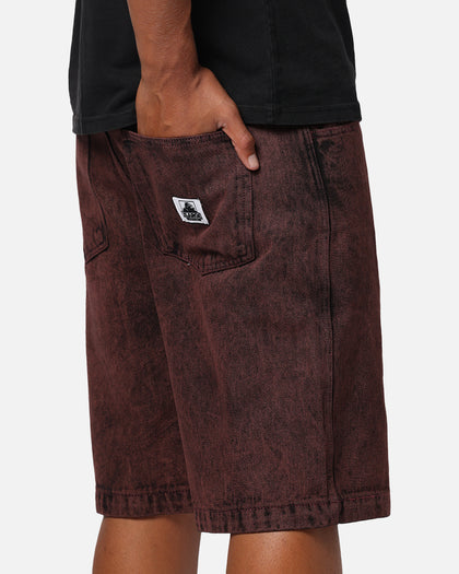 X-Large Bull Denim 91 Shorts Burgundy