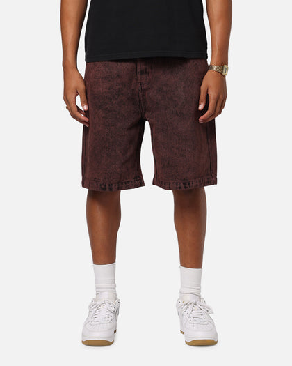 X-Large Bull Denim 91 Shorts Burgundy