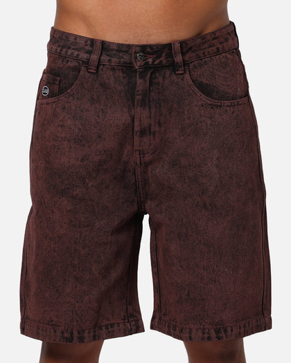 X-Large Bull Denim 91 Shorts Burgundy