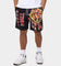 Starter Slamming Track Shorts Washed Black