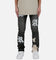 MNML D198 War Denim Pants Black/White