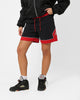 Jordan Women's Lightweight Diamond Shorts Black/Gym Red/White