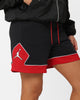 Jordan Women's Lightweight Diamond Shorts Black/Gym Red/White