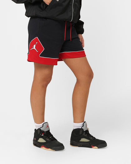 Jordan Women's Lightweight Diamond Shorts Black/Gym Red/White