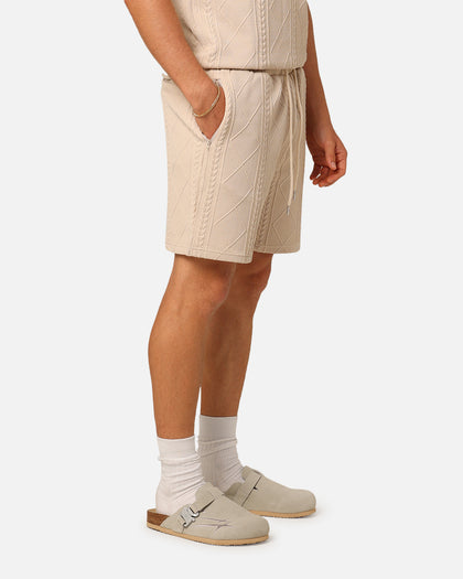XXIII Danny Knit Shorts Beige