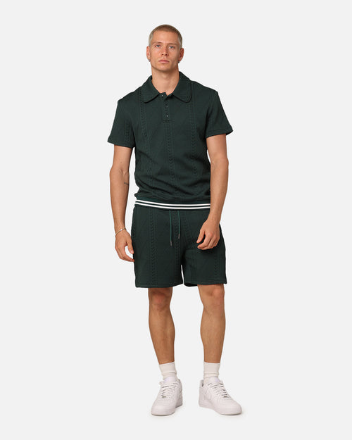 XXIII Danny Knit Shorts Deep Green