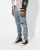 Saint Morta Acid Destroyer Jeans Blue/Black
