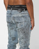 Saint Morta Acid Destroyer Jeans Blue/Black