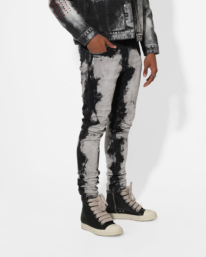 Saint Morta Splat Jeans Black/Grey