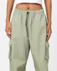 Nike Women's Sportswear Essential High-Rise Woven Cargo Pants Oil Green/Black