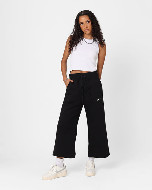 Nike Women's Sportswear Phoenix Fleece High Rise Sweatpants Black/Sail