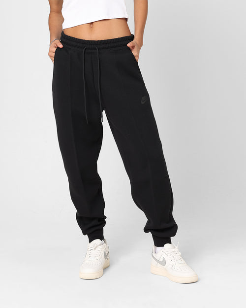 Nike Women's Sportswear Tech Fleece High Rise Joggers Black/Black