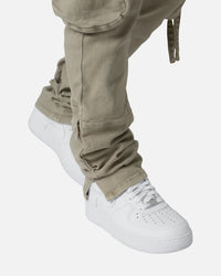 MNML D152 Cargo Straight Denim Pants Brown