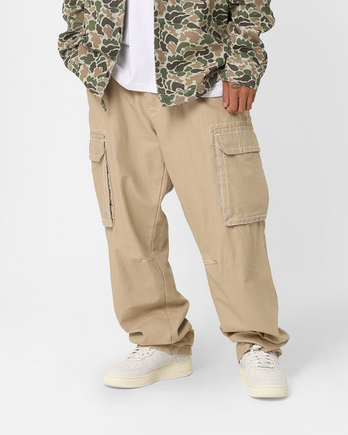 True Religion Big T Classic Cargo Pants Travertine