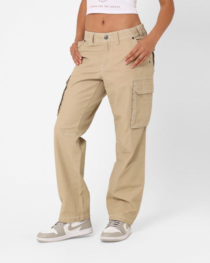 True Religion Big T Classic Cargo Pants Travertine