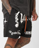Loiter Sketch Book Walk Shorts Black