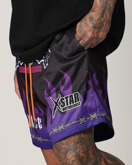 Loiter Motorcross Walk Shorts Black