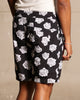 Saint Morta Vintage Rose Beach Shorts Black