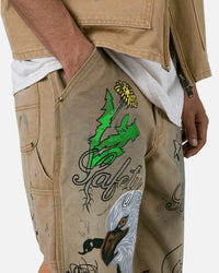 MNML Ranch Work Pants Tan