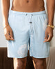 Carre Rose Bunch Mesh Shorts Light Blue