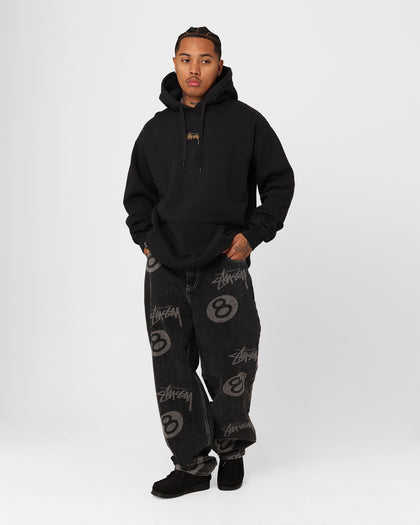 Stussy Stock 8 Ball Jeans Black Denim