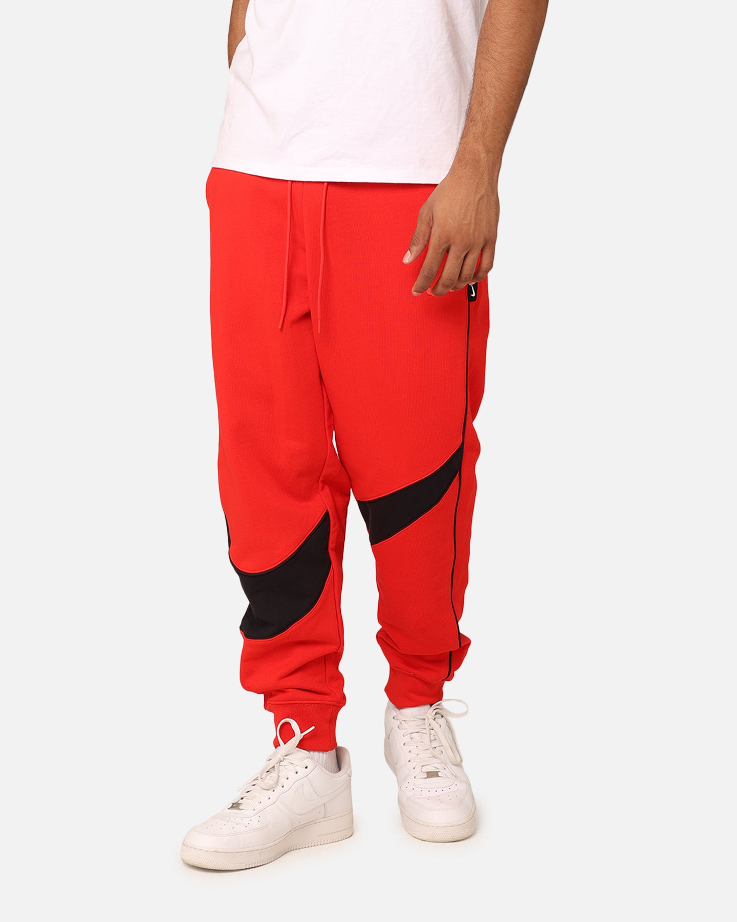 university red nike joggers