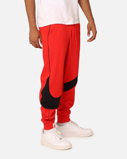 Nike Swoosh Fleece Track Pants University Red/Black