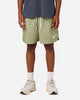 Nike Sports Essentials Club Woven Lined Flow Shorts Oil Green/White