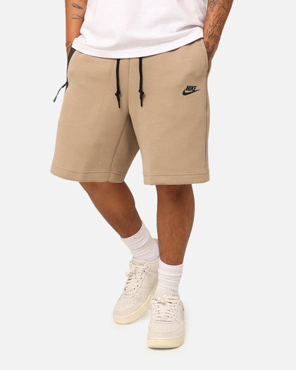 Nike Tech Fleece Shorts Khaki/Black