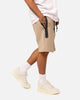 Nike Tech Fleece Shorts Khaki/Black