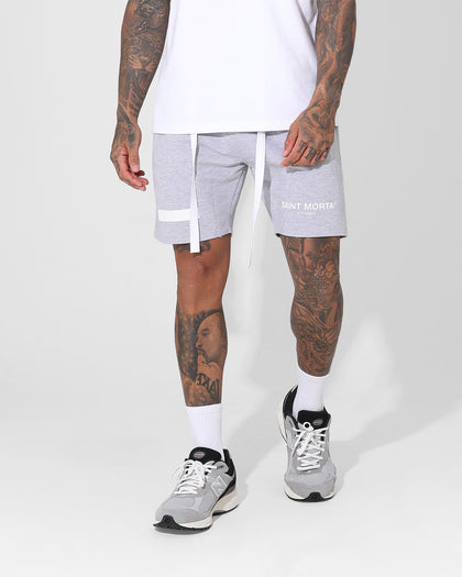 Saint Morta Alpha Street Shorts Grey Marle