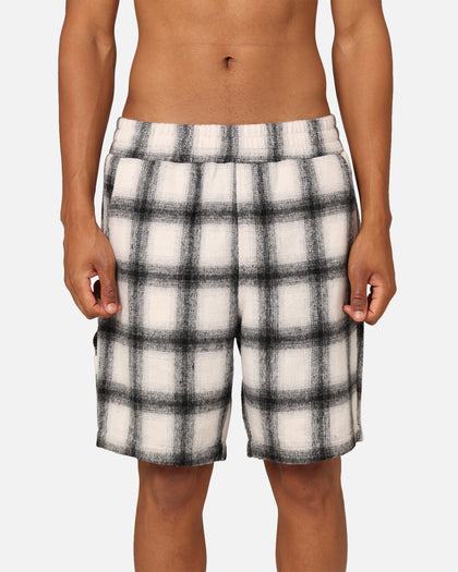 Carre Daily Shorts Grey Plaid